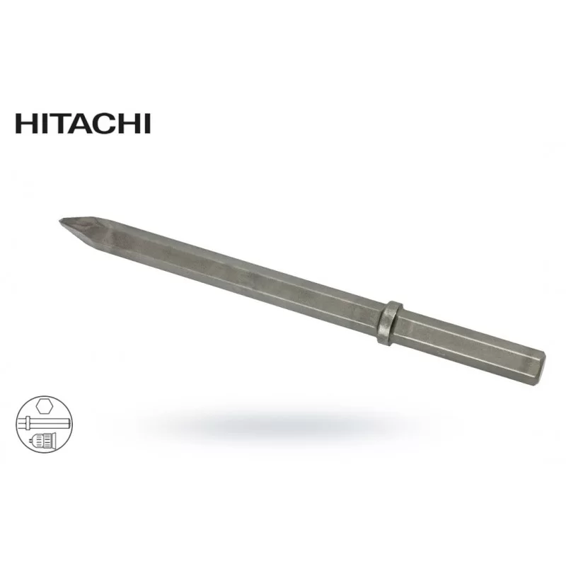 Grot 6kąt 28mm 520mm ostry HITACHI - 2 Grot 6kąt 28mm 520mm ostry HITACHI - 2
