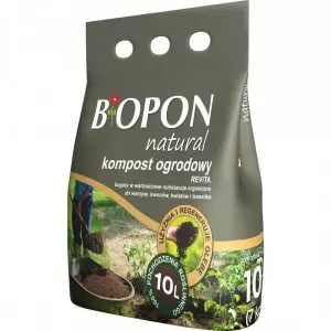 Kompost ogrodowy BIOPON B1697 Revita 10l naturalny