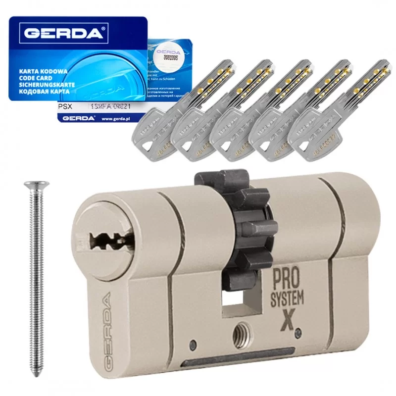 Wkładka zębatka 35/80 PRO system nikiel GERDA PSX