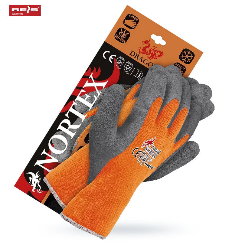 Rękawice ocieplane powlekane NORTEX 10 XL (12)