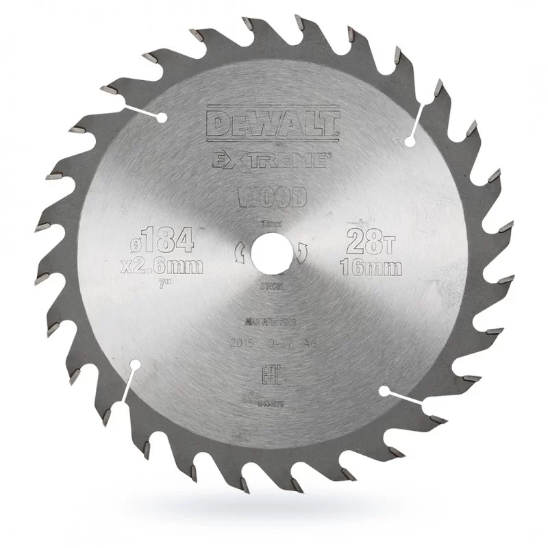 Piła tarczowa DEWALT DT4031 184x28zx16 z widią