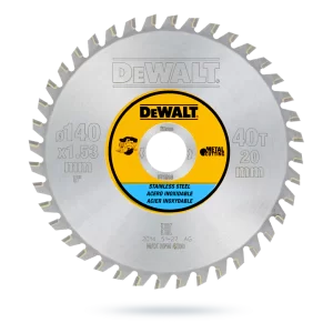 Tarcza 140x40T 20mm DEWALT DT1918 do metalu INOX