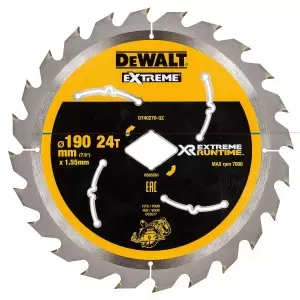 Piła DeWalt DT40270 190x24z romb do DCS577 EXTREME