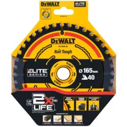 Tarcza do drewna 165x20mm 40 zębów DeWALT DT10640