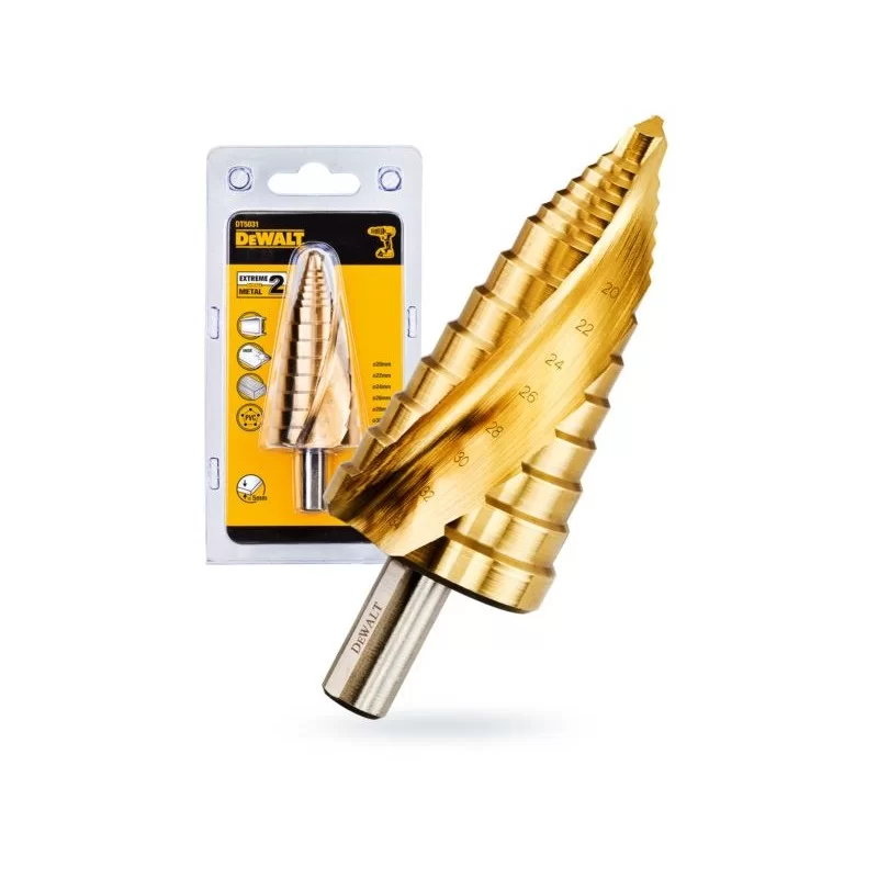 Wiertło stopniowe DeWALT DT5031 meta 20-34mmhex10