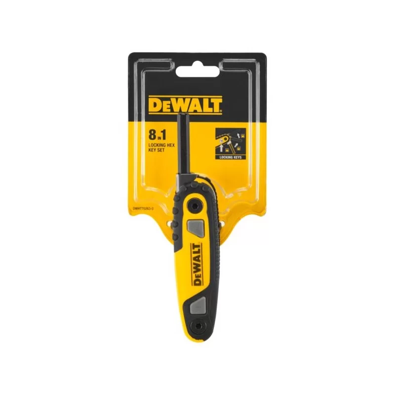 Zestaw kieszonkowy kluczy imbus DeWALT DWHT0-70263