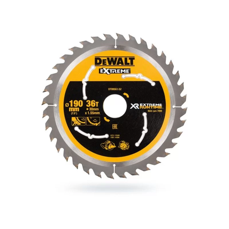 Piła tarczowa DeWalt DT99563 190x36zx30 EXTREME