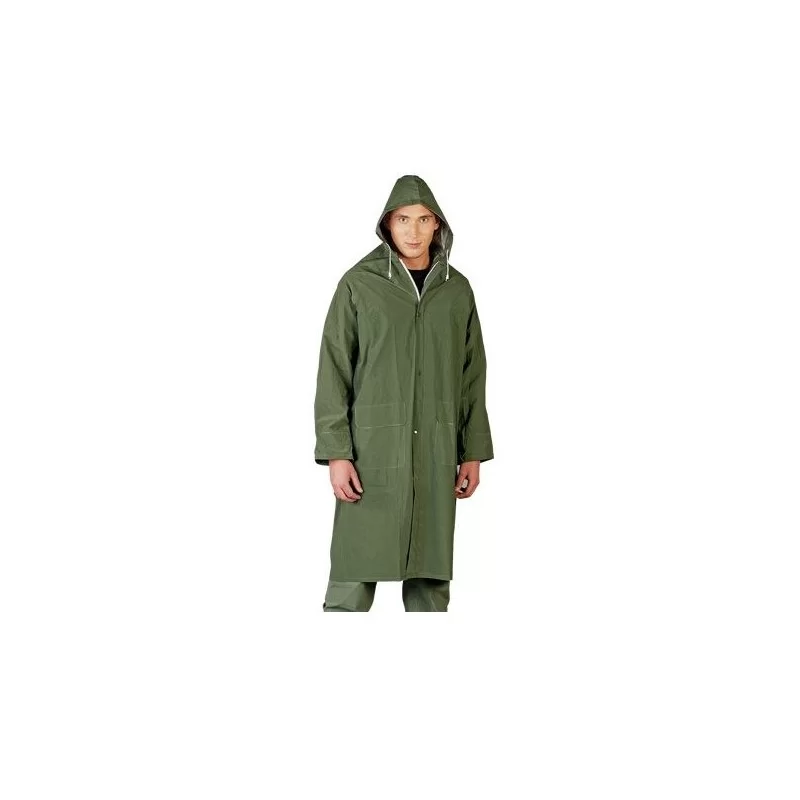Płaszcz przeciwdeszczowy zielony PPDZ XL
