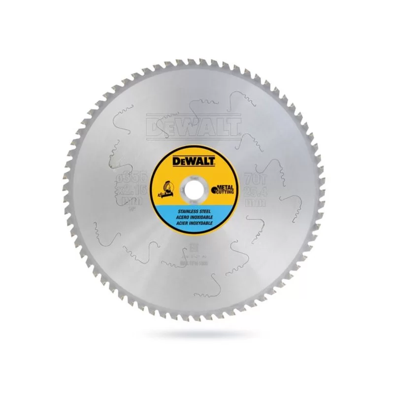Tarcza DEWALT DT1921 355x70T 25,4mm do metalu INOX