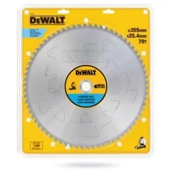 Tarcza DEWALT DT1921 355x70T 25,4mm do metalu INOX