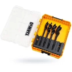 Wiertła do drewna 6cz spir pudełko DeWALT DT90238