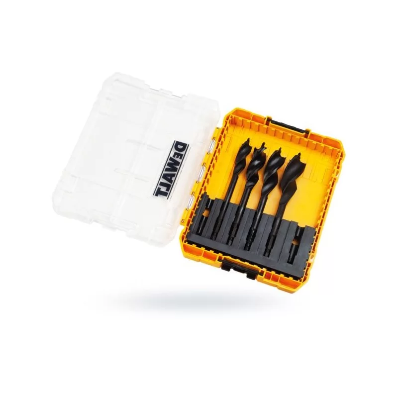 Wiertła do drewna 6cz spir pudełko DeWALT DT90238