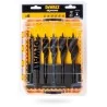 Wiertła do drewna 6cz spir pudełko DeWALT DT90238