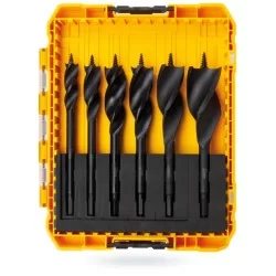 Wiertła do drewna 6cz spir pudełko DeWALT DT90238