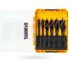 Wiertła do drewna 6cz spir pudełko DeWALT DT90238