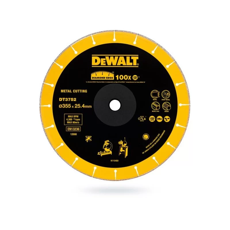 Tarcza diamentowa DeWalt DT3752 segment 355x25,4