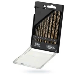 Zestaw wierteł do metalu 1-10 10cz HSS-E COBALT
