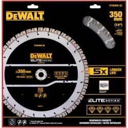 Tarcza diamentowa betonu 350x25,4mm DeWALT DT20465