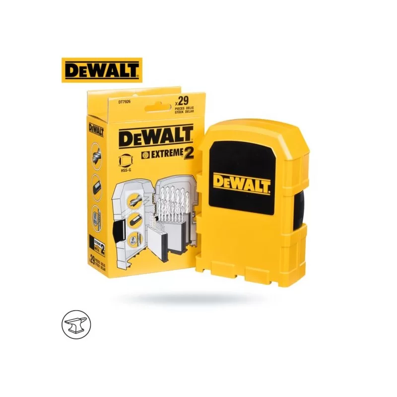 Zestaw 29 wierteł DEWALT DT7926 do metalu EXTREME