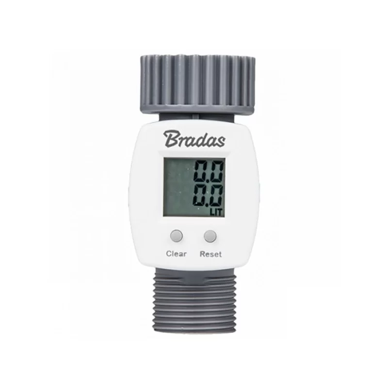Licznik zegar przepływu wody 3/4 Bradas WL-3110