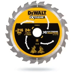 Piła tarczowa DEWALT DT99568 216x24zx30 widia XR