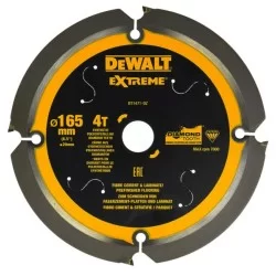 Piła tarczowa 165x4z x20 z widią PCD Dewalt DT1471
