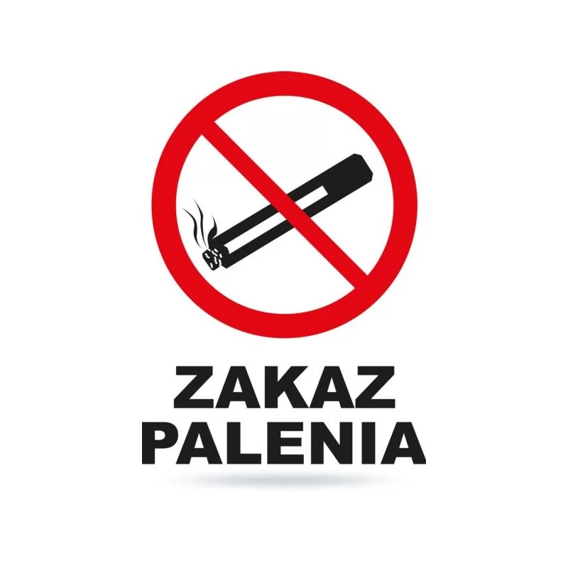 Tab: Zakaz palenia ZI-10 25x35cm