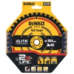Piła tarczowa 184x16mm drewna ELITE DeWALT DT10303