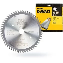 Piła tarczowa DeWALT DT1087 165x54zx20 widia EXTRE
