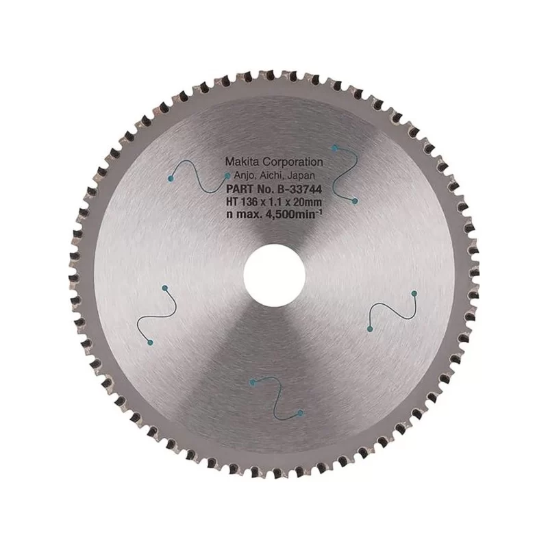 Tarcza do metalu 136x20mm 56 zębów Makita B-33744
