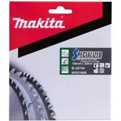 Tarcza do metalu 136x20mm 56 zębów Makita B-33744
