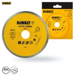 Tarcza diamentowa 110x1,6x5 DEWALT DT3714 pełna