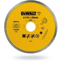 Tarcza diamentowa 110x1,6x5 DEWALT DT3714 pełna