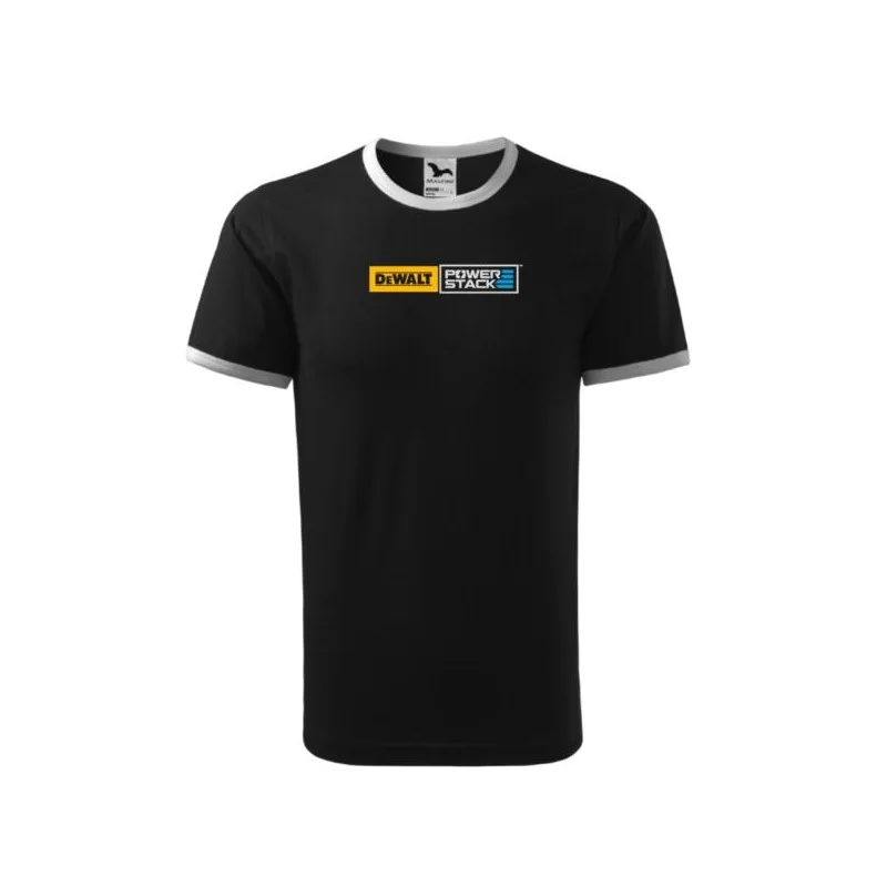 Koszulka T-Shirt XL czarna DEWALT PowerStack