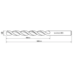 Wiertło do betonu 17x210/160 SDS+ HiKOKI Premium 782491