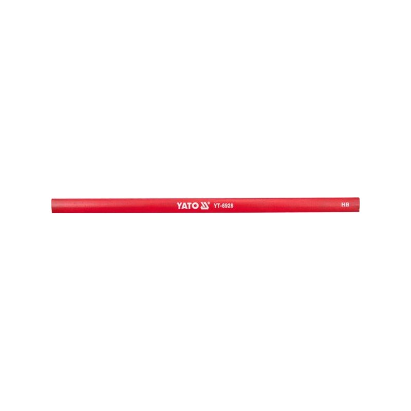 Ołówek stolarski 245mm 1szt CZERWONY