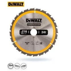 Piła tarczowa DEWALT DT1952 216x24zx30 z widią