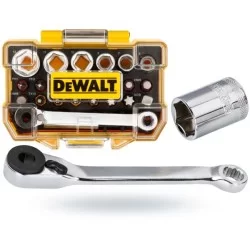 Zestaw 24 bity nasadki grzechotka DEWALT DT71516