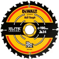 3x Tarcza do drewna 190x30mm ELITE DeWALT DT10399