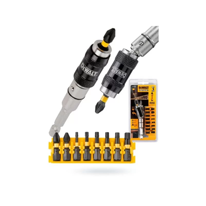 Zestaw bitów 10cz UDAR TORSION DEWALT DT70578T