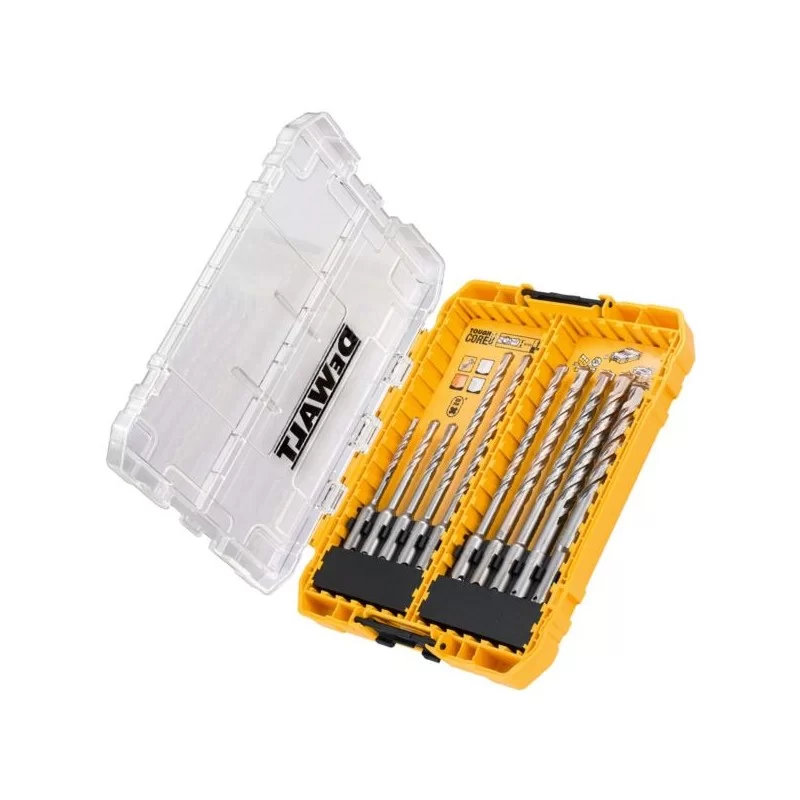 Zestaw 10 wierteł udarowych SDS+ DeWALT DT70753