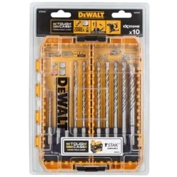 Zestaw 10 wierteł udarowych SDS+ DeWALT DT70753