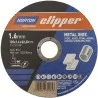 5x Tarcza 125x1,6mm do metalu INOX NORTON CLIPPER