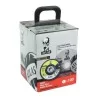 Tarcza do metalu Atlas 850224 125x1,0 mm INOX 100 sztuk i ściernica listkowa
