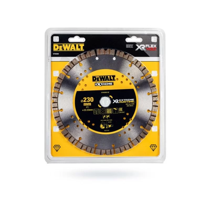 Tarcza diamentowa 230 DEWALT DT40260-QZ segment EX