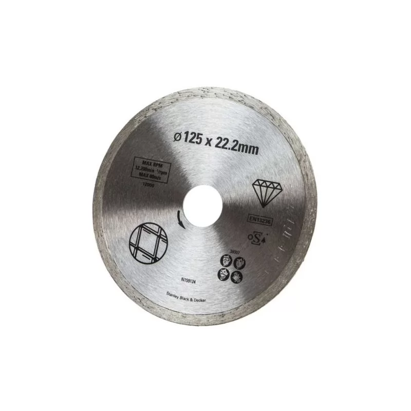 Tarcza diamentowa pełna STANLEY STA38007-XJ, 125mm