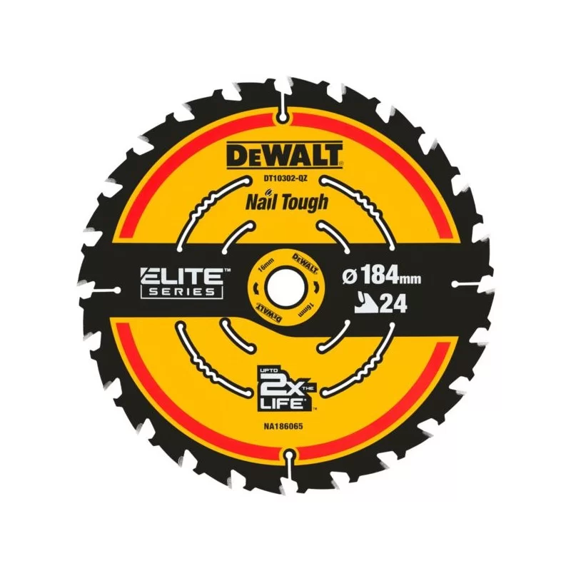 Tarcza do drewna 184x16mm 24 zęby DeWALT DT10302