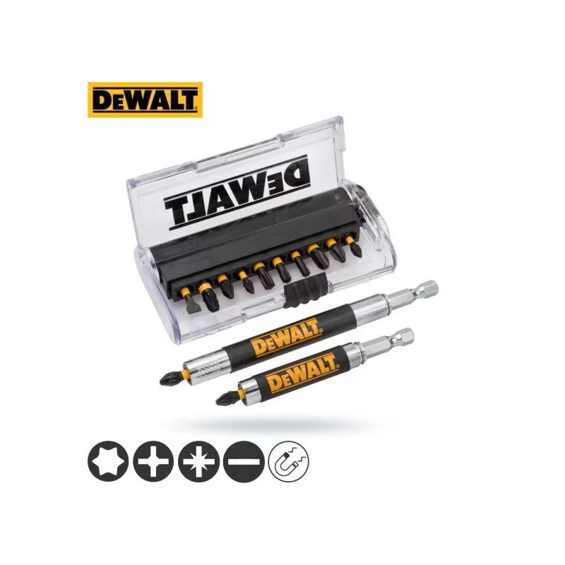 Zestaw 14 bitów udarowych TORSION DEWALT DT70512T