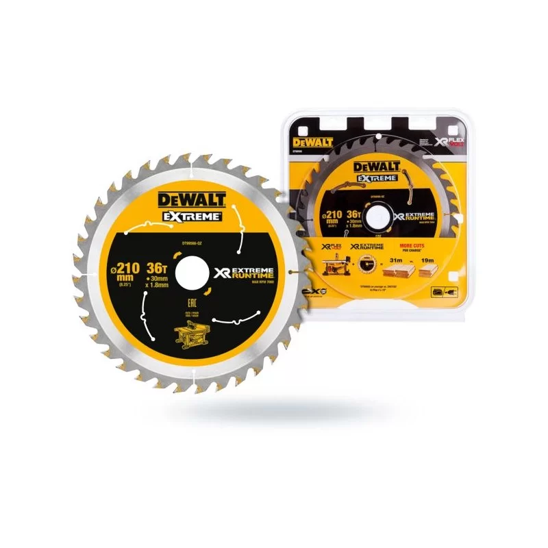 Piła tarczowa DEWALT DT99566 210x36zx30 widia XR