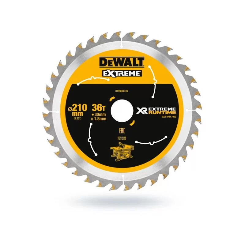 Piła tarczowa DEWALT DT99566 210x36zx30 widia XR